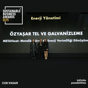 Honored with the Energy Management Category Award at the Sustainability Business Awards!